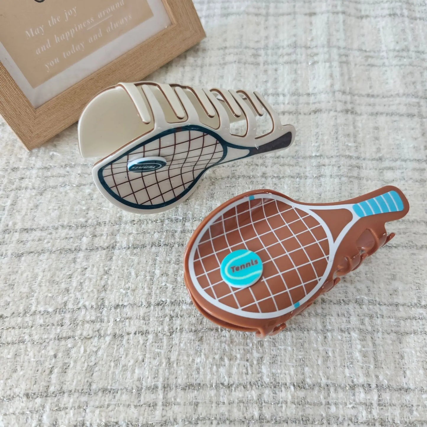 1 piece tennis hair claw clip|hair clip|barrette|hair accessories