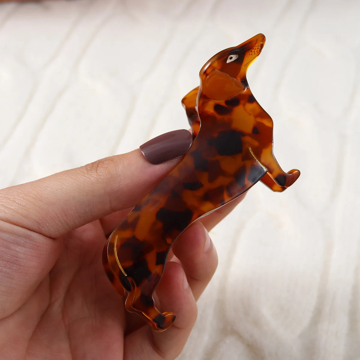 1 piece dog, hair claw clip|hair clip|barrette|hair accessories