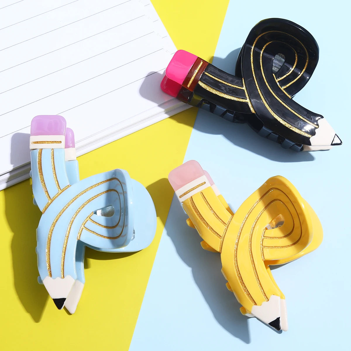 1 piece pencil hair claw clip|hair clip|barrette|hair accessories