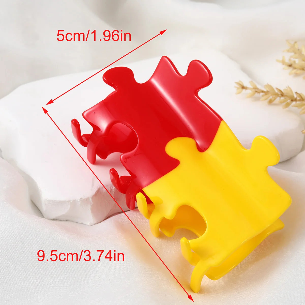 1 piece puzzle hair claw clip|hair clip|barrette|hair accessories