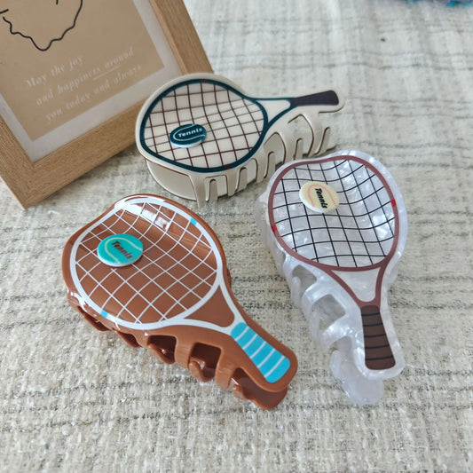 1 piece tennis hair claw clip|hair clip|barrette|hair accessories