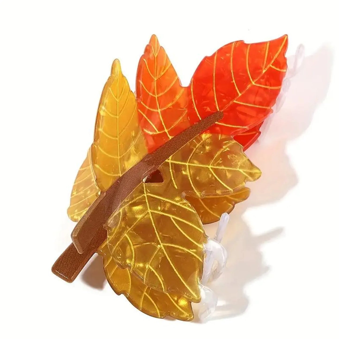 1 piece leaves hair claw clip|hair clip|barrette|hair accessories