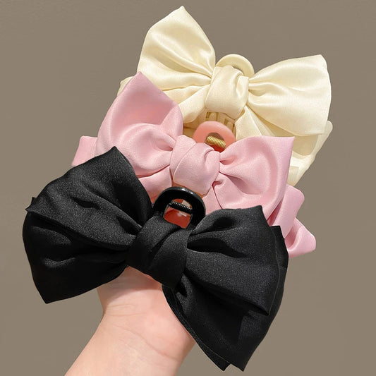 1 piece boho bow bandana fabric hair claw clip|hair clip|barrette|hair accessories