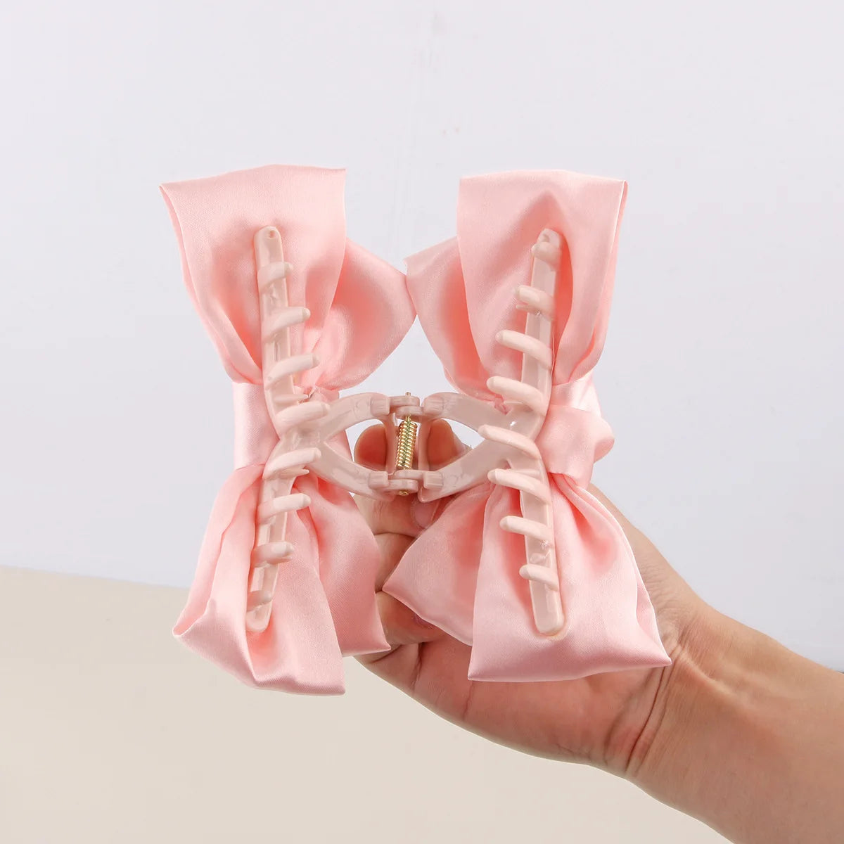 1 piece boho bow bandana fabric hair claw clip|hair clip|barrette|hair accessories