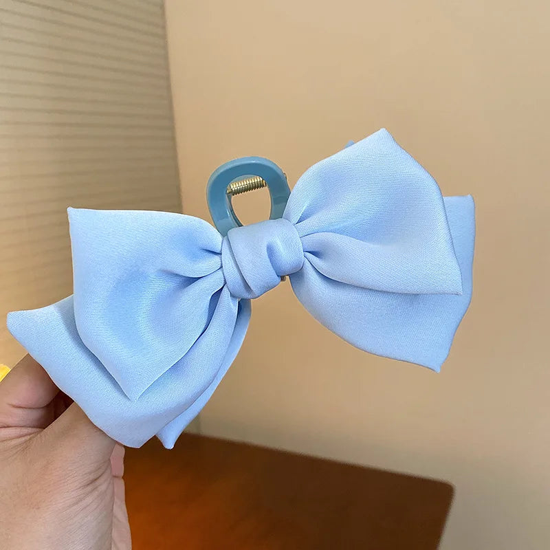 1 piece boho bow bandana fabric hair claw clip|hair clip|barrette|hair accessories